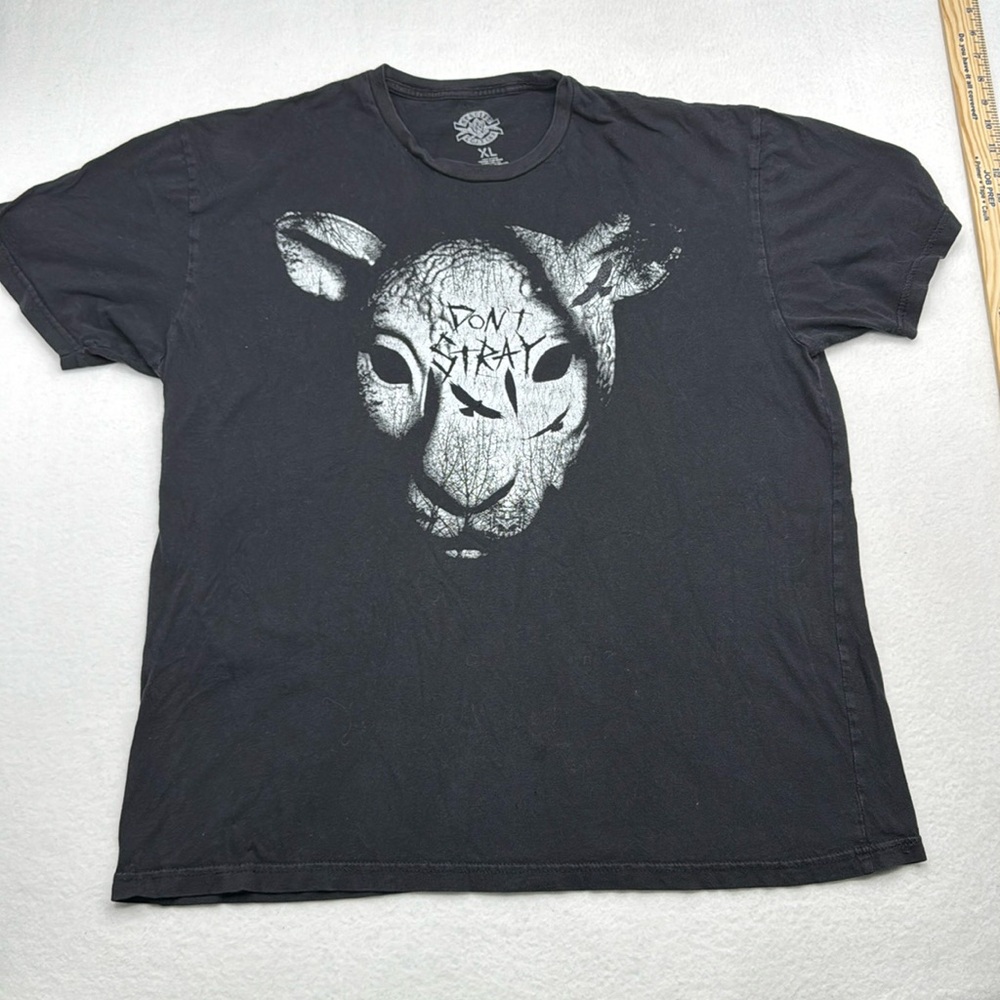 Black Graphic Men's T-Shirt